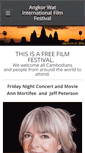 Mobile Screenshot of angkorwatfilmfestival.com
